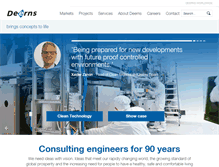 Tablet Screenshot of deerns.com